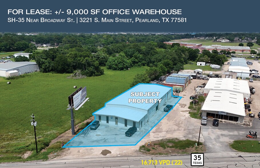 More Photos Of 3221 S Main St, Pearland Freestanding For Sale