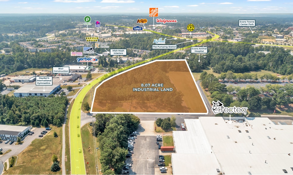 More Photos Of 00 Evans To Locks Rd, Evans Industrial For Lease