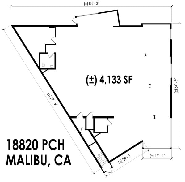 More Photos Of 18820 Pacific Coast Hwy, Malibu Storefront Retail Office For Lease