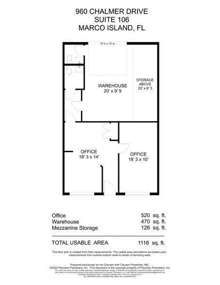 More Photos Of 960 Chalmer Dr, Marco Island Light Manufacturing For Sale
