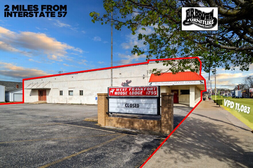 More Photos Of 327 E Main St, West Frankfort Freestanding For Lease