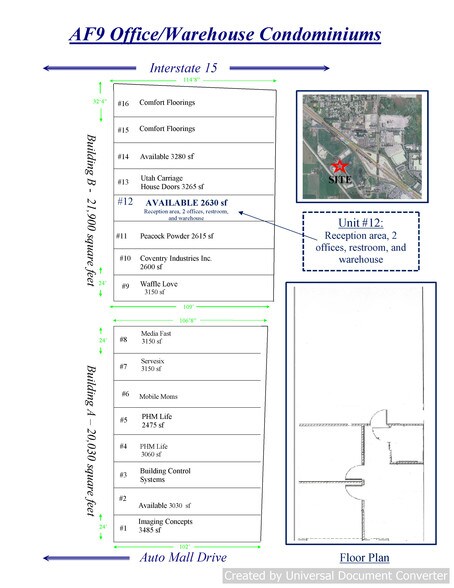 More Photos Of 767 S Auto Mall Dr, American Fork Warehouse For Lease