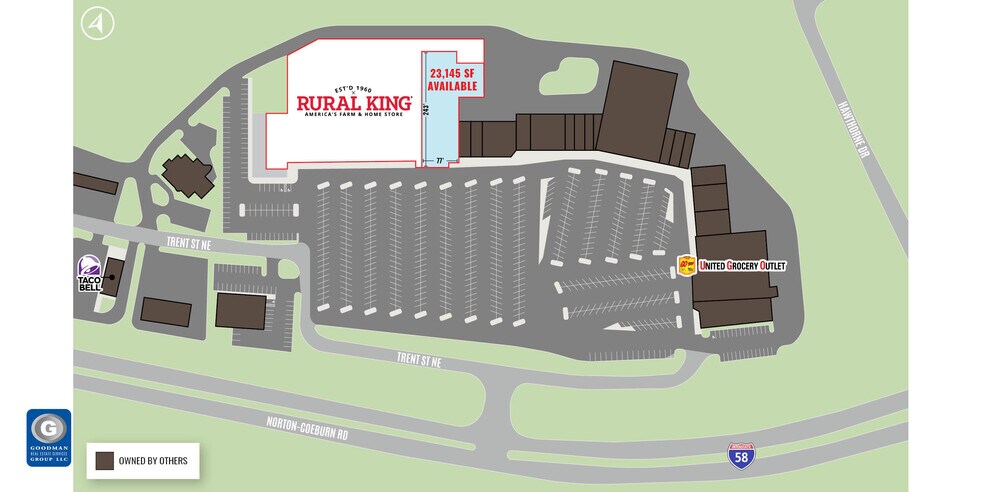 More Photos Of 640-700 Hwy 58 E, Norton Freestanding For Lease