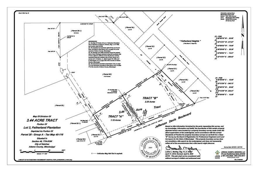 More Photos Of 131-151 Jefferson Davis Blvd, Natchez Medical For Sale