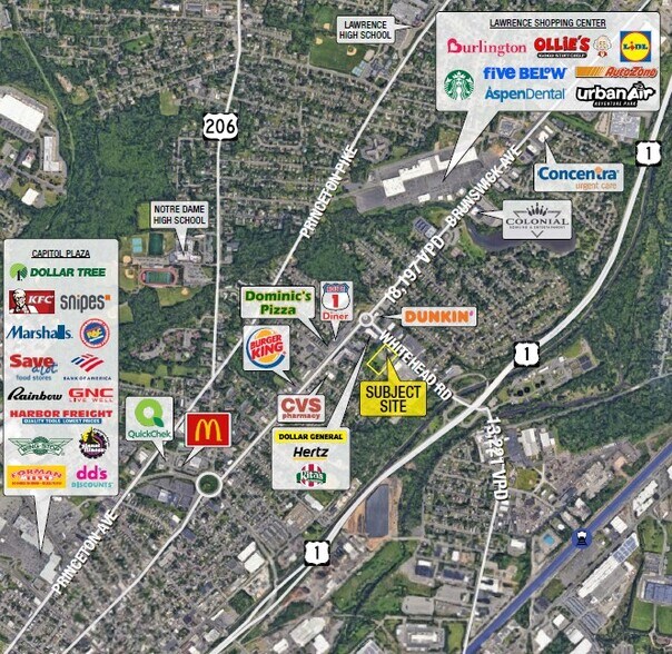 More Photos Of 669 Whitehead Rd, Lawrence Township Bank For Lease