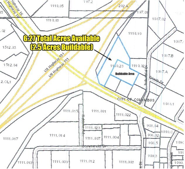 More Photos Of 218 Industrial Dr, Columbus Land For Sale