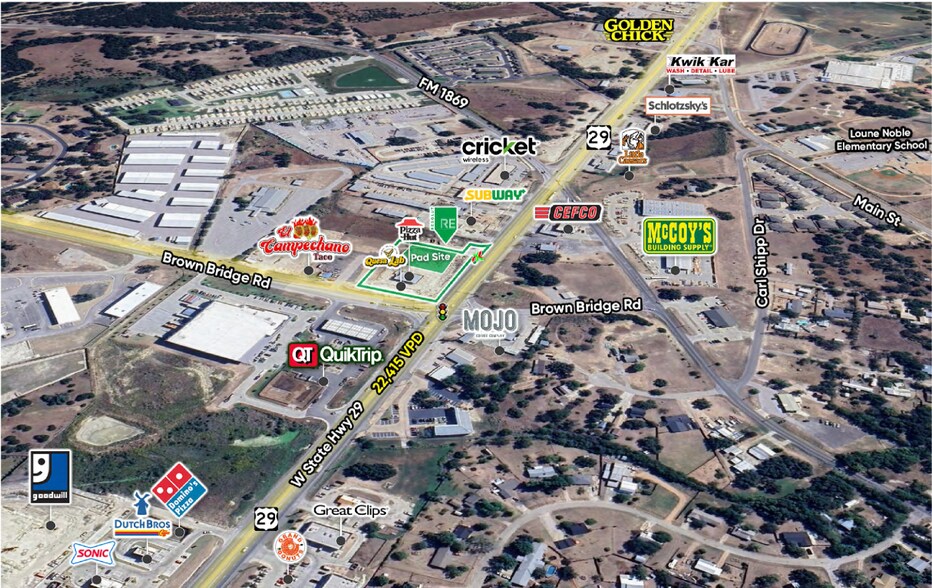 More Photos Of 13890 W State Highway 29, Liberty Hill Land For Lease