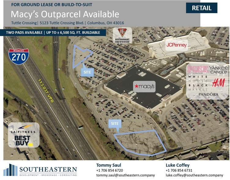 Primary Photo Of 5123 Tuttle Crossing Blvd, Dublin Land For Lease