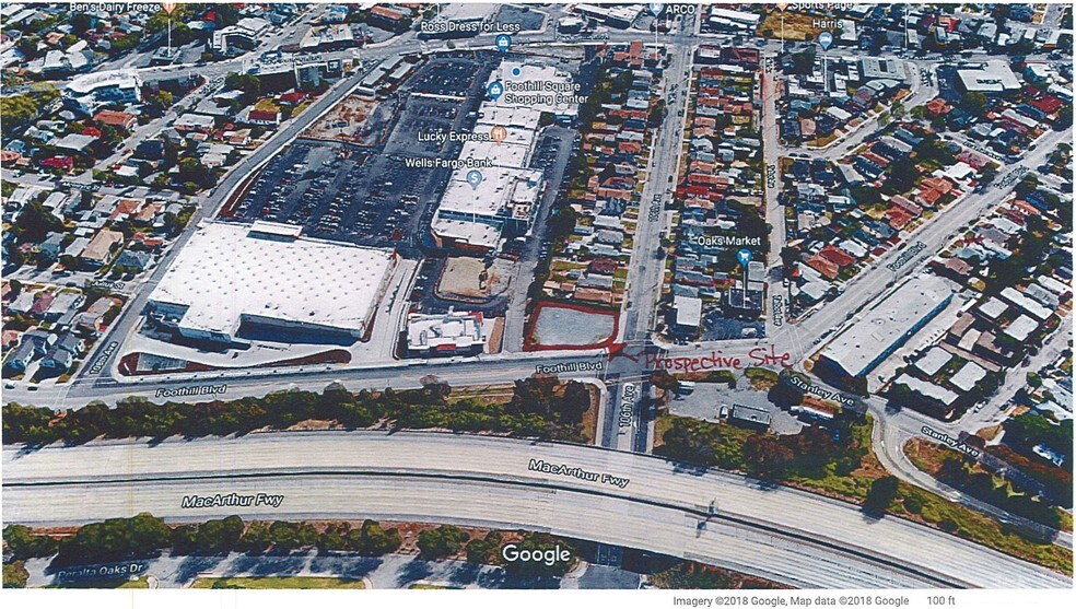More Photos Of 10605 Foothill Blvd, Oakland Land For Sale