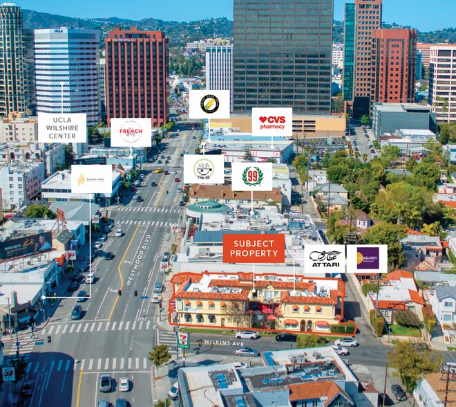 More Photos Of 1386-1388 Westwood Blvd, Los Angeles Storefront Retail Office For Sale