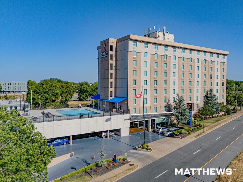 Primary Photo Of 707 Interstate 30, Little Rock Hotel For Sale