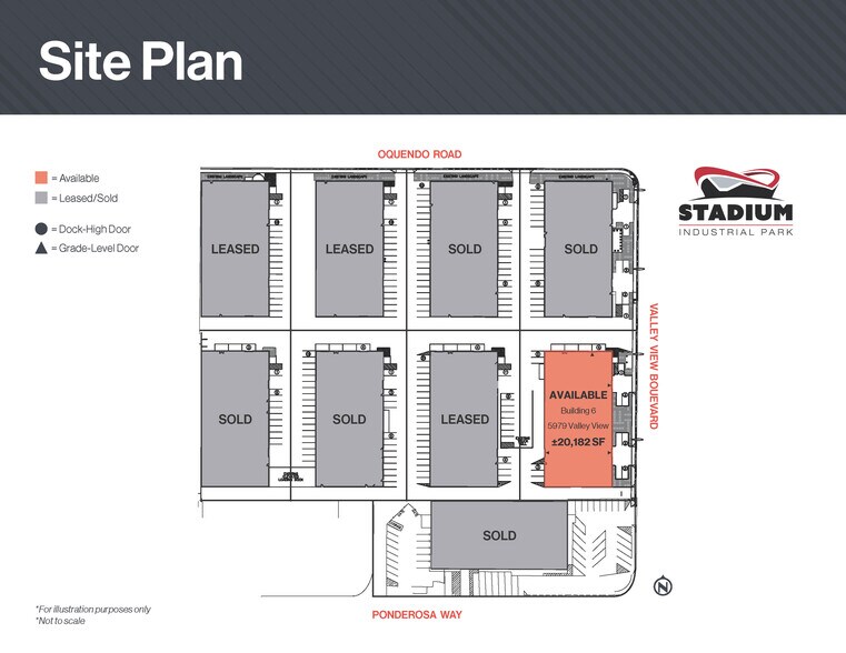 More Photos Of 5979 Valley View Blvd, Las Vegas Warehouse For Lease