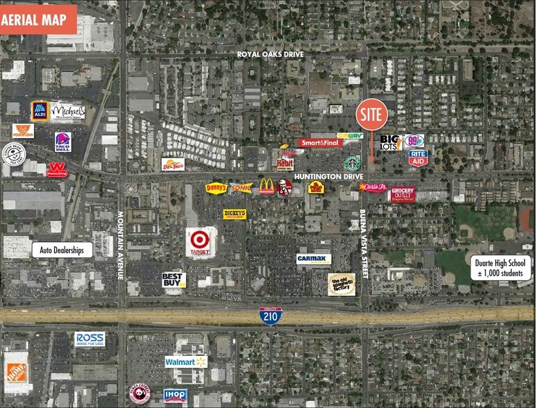 More Photos Of 1303 Huntington Dr, Duarte General Retail For Lease