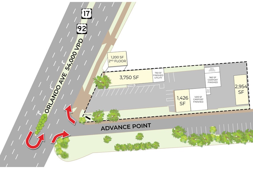 More Photos Of 9205 S Us-17-92 Hwy, Maitland Freestanding For Sale