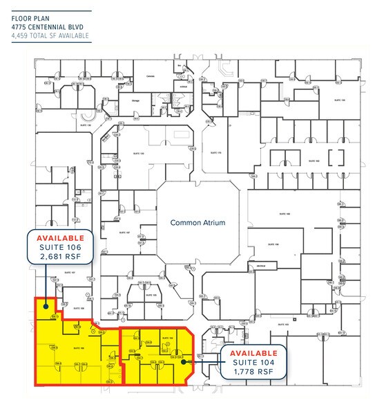 More Photos Of 4775 Centennial Blvd, Colorado Springs Office For Lease