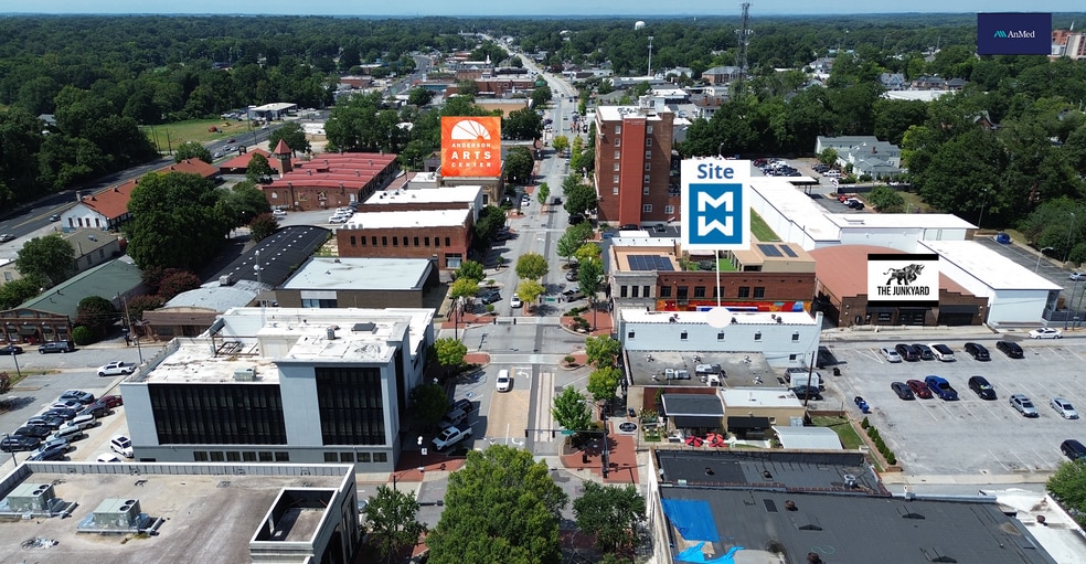 Primary Photo Of 210-216 N Main St, Anderson Storefront Retail Office For Sale