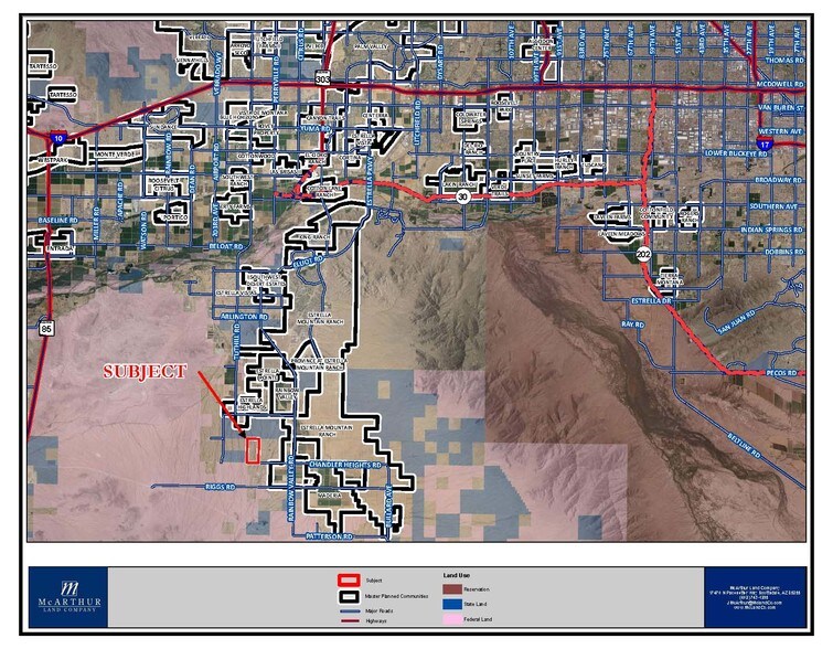 More Photos Of Rainbow Valley Rd @ Ocotillo Rd, Goodyear Land For Sale