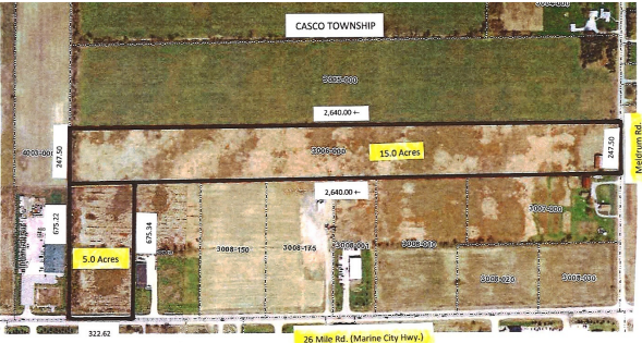 Primary Photo Of Marine City Hwy, Casco Land For Sale