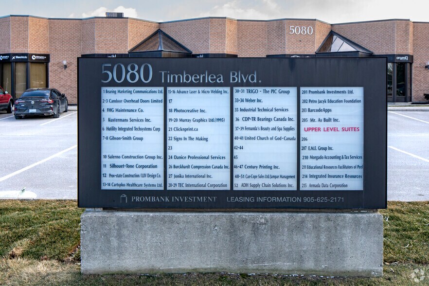 More Photos Of 5080 Timberlea Blvd, Mississauga Manufacturing For Lease