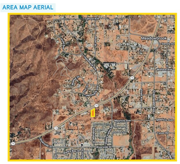More Photos Of NWC Hwy 74 & Hammack Ave, Perris Land For Lease