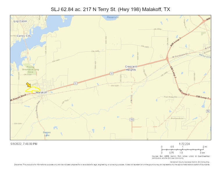 More Photos Of 217 Terry, Malakoff Land For Sale