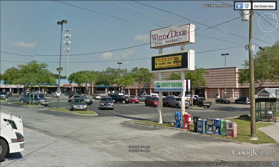 More Photos Of 8408-8438 N Armenia Ave, Tampa Storefront For Lease
