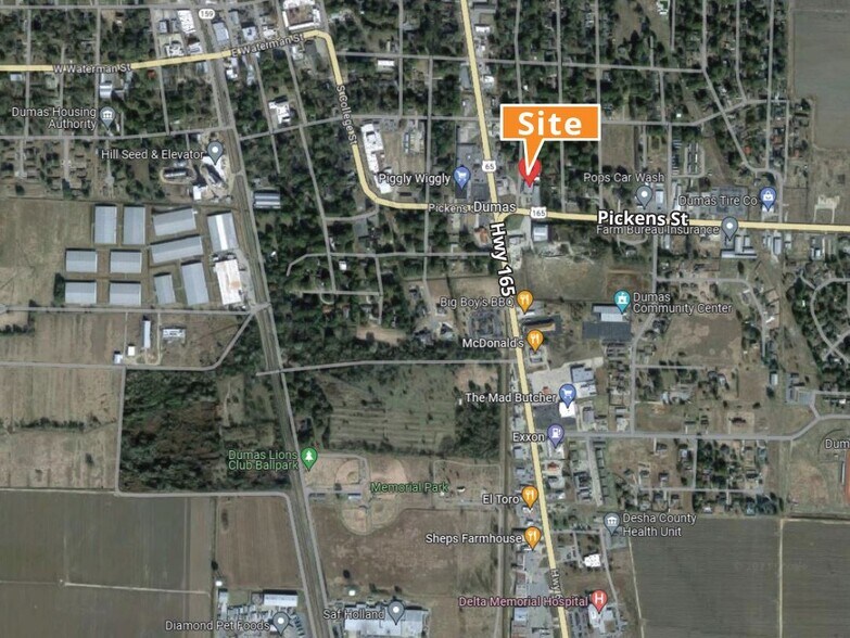 More Photos Of 801 Hwy 165, Dumas Freestanding For Lease