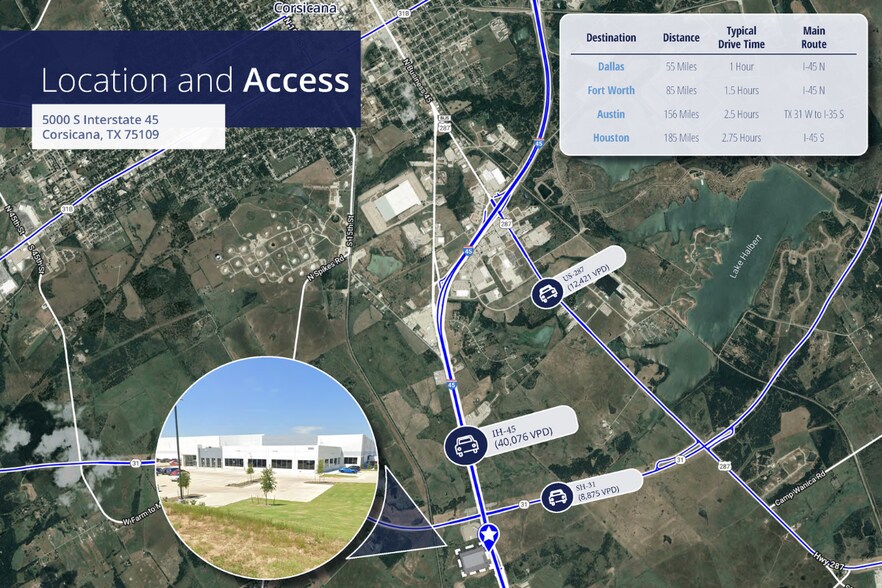 More Photos Of 5000 S Interstate Highway 45 W, Corsicana Distribution For Sale
