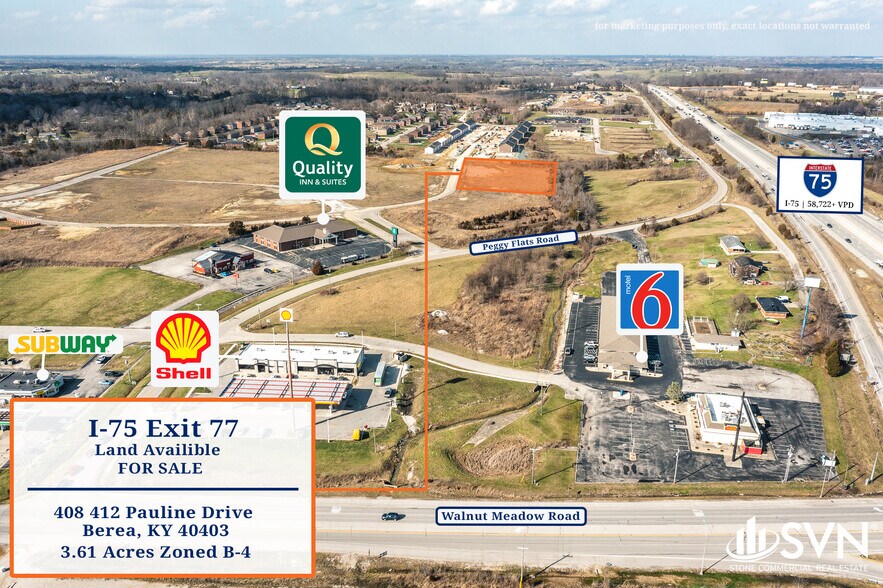 Primary Photo Of 408-412 Pauline Dr, Berea Land For Sale