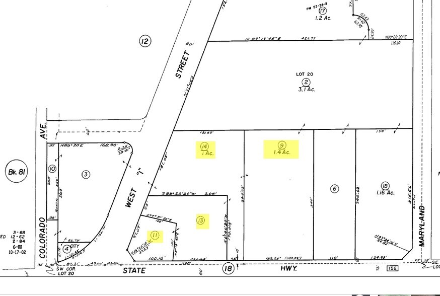 More Photos Of 828, 846, 850 W Pacheco Blvd, Los Banos Land For Sale