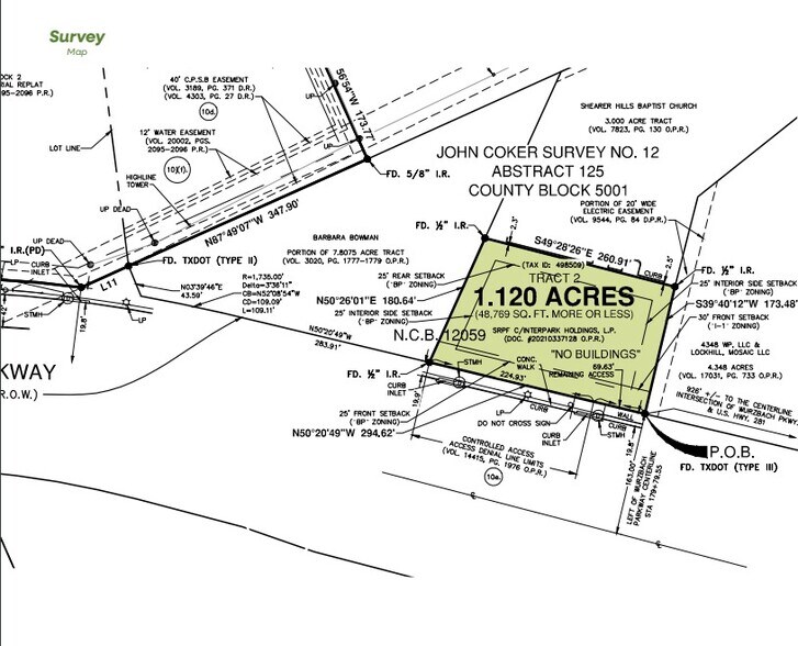 More Photos Of Interpark Blvd @ Wurzbach Pkwy, San Antonio Land For Lease