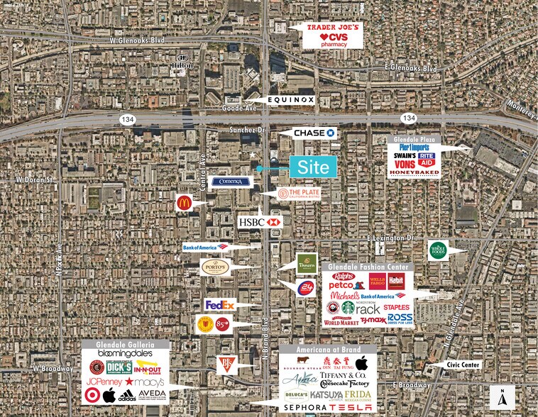 More Photos Of 535 N Brand Blvd, Glendale Office For Lease