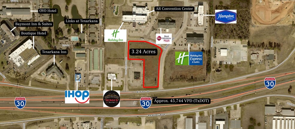 More Photos Of 5119 Crossroads Pkwy, Texarkana Land For Sale