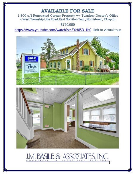 More Photos Of 4 W Township Line Rd, East Norriton Township Medical For Sale