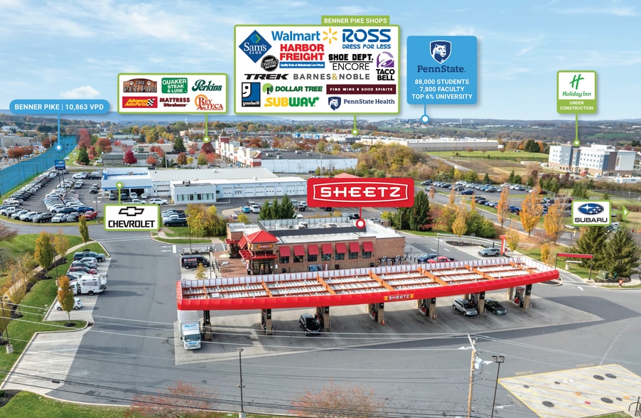 More Photos Of 765 Benner Pike, State College Convenience Store For Sale