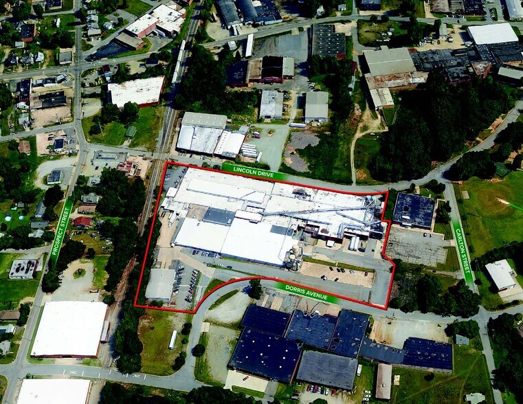 More Photos Of 1327 Lincoln Dr, High Point Manufacturing For Lease
