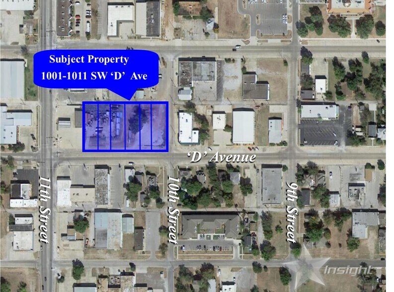 Primary Photo Of 1001-1011 SW D Ave, Lawton Land For Sale