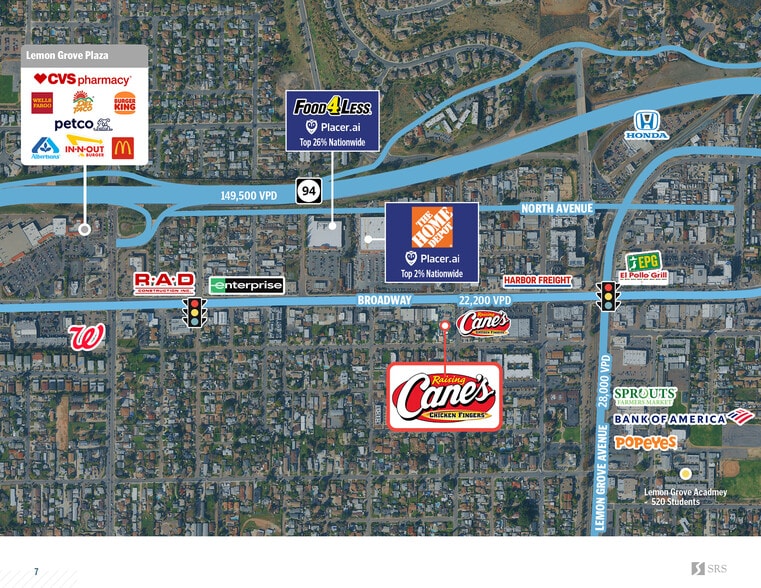 More Photos Of 7593 Broadway, Lemon Grove Fast Food For Sale