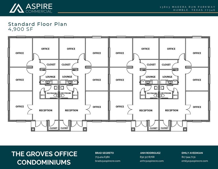 More Photos Of 13803 Madera Run, Humble Office For Sale