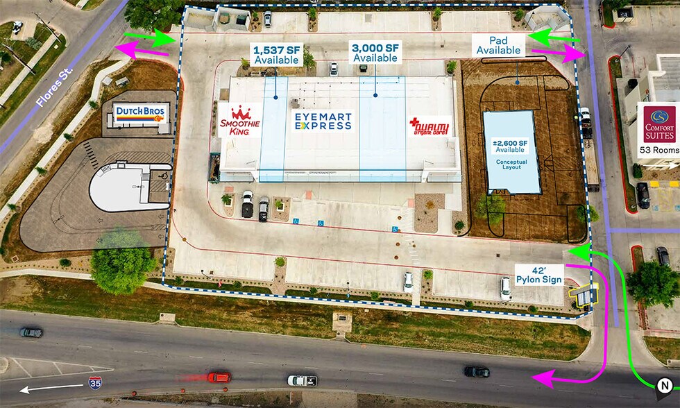 Primary Photo Of 200 N Interstate 35, San Marcos Storefront Retail Office For Lease