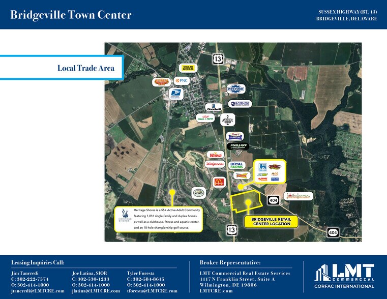 More Photos Of Route 13, Bridgeville General Retail For Lease