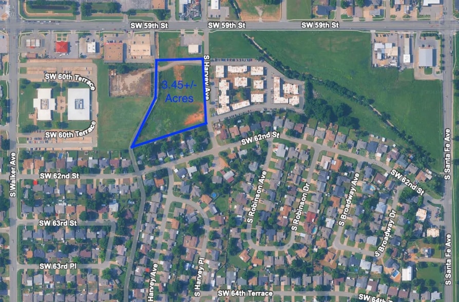 Primary Photo Of 432 SW 59th St, Oklahoma City Land For Sale