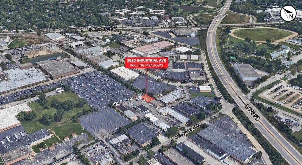 More Photos Of 3820 Industrial Ave, Rolling Meadows Warehouse For Lease