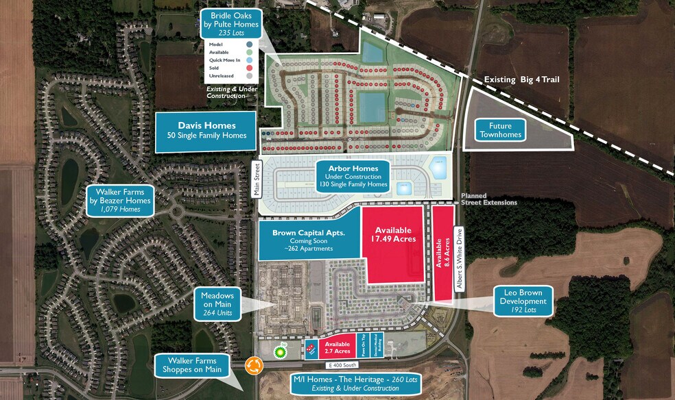 More Photos Of NEC S 650 E, Whitestown Land For Sale