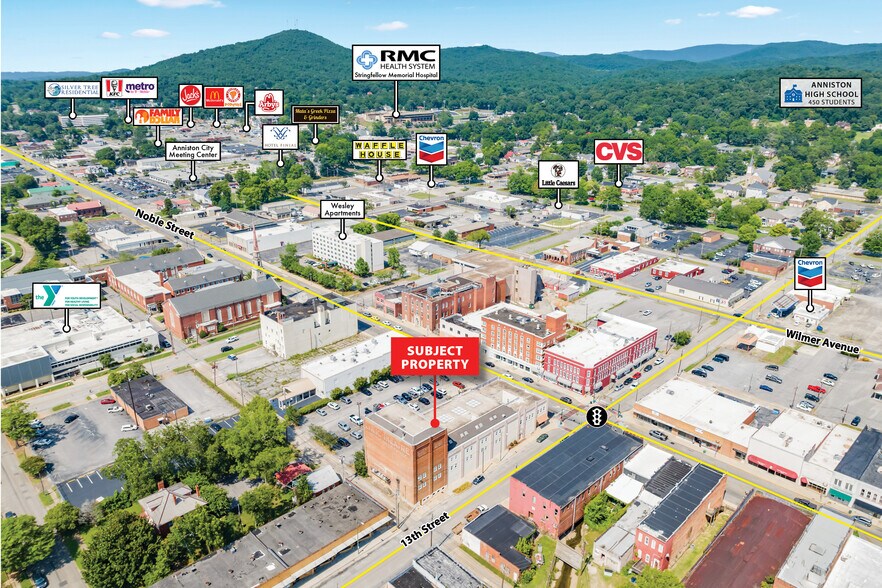 More Photos Of 1302 Noble St, Anniston Office Residential For Lease