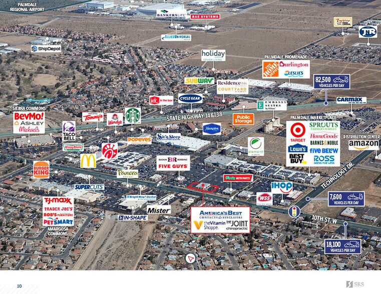 More Photos Of 39256 10th St W, Palmdale Storefront For Sale