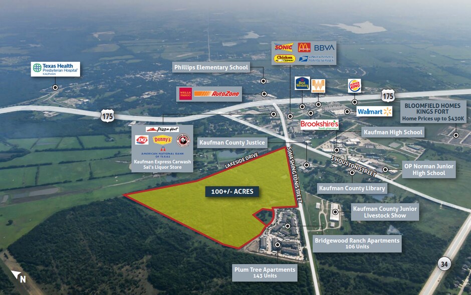 More Photos Of Vista Lane, Kaufman Land For Sale