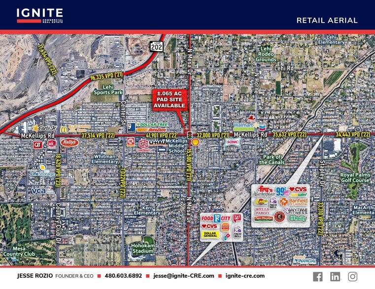 More Photos Of 2020 N Mesa Dr, Mesa Land For Lease