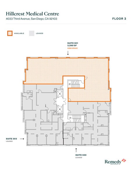 More Photos Of 4033 3rd Ave, San Diego Medical For Lease