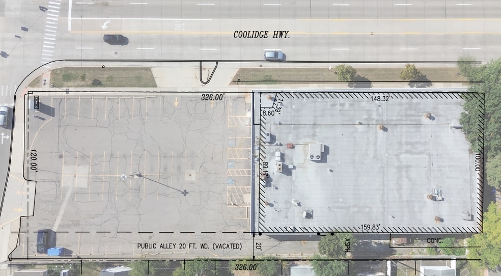 More Photos Of 26020 Coolidge Hwy, Huntington Woods General Retail For Lease